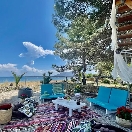 Art Beachfront Holiday home